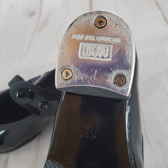 Bloch Childrens Annie Tyette Tap Shoes Patent Black Size 8.5 Little Kid - Picture 7 of 15